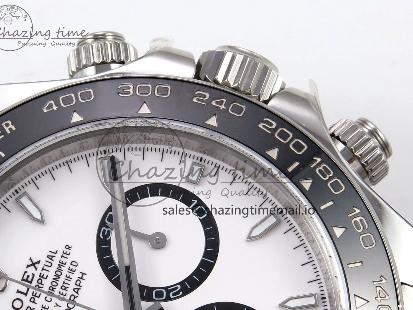 MiroTime 0427 Fashionable Daytona 126500 APF 1:1 Best Edition 904L Steel White Dial on SS Oyster Bracelet DD 1113